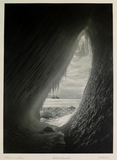 A Cavern in an Iceberg; Scott